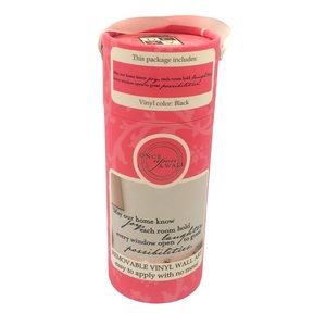 Once Upon A Wall: Vinyl Black Decals